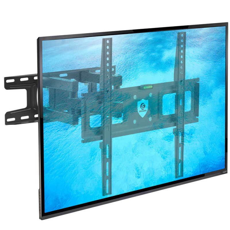 Support TV Fixe Support mural inclinable et orientable Pour TV 26 à 55  (66 à 140 cm)